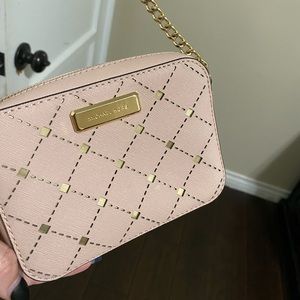Michael Kors small unique pink purse